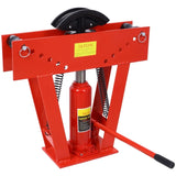 16 Ton Pipe Tube Bender Manual Hydraulic, Piping Bending Exhaust Tube Fabric w/8 W465P192115