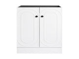 24" Freestanding Bathroom Vanity & 2 Soft-Close Cabinet Doors -Excluding Sink W999P241064