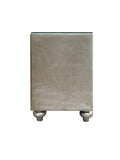 Beige 2-Drawer Nightstand B062P215408