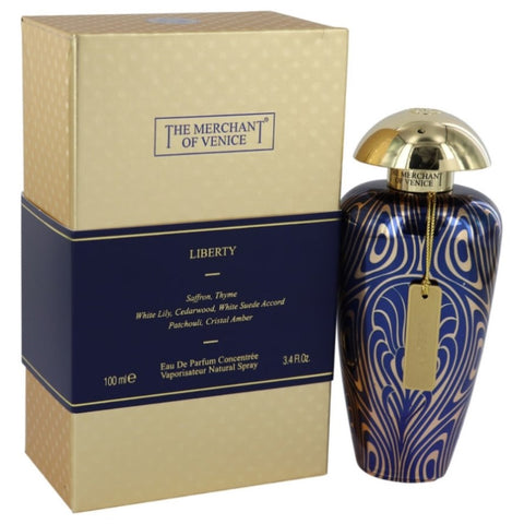Liberty by The Merchant of Venice Eau De Parfum Concentree Spray 3.4 oz for Women FX-541279