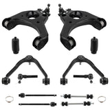 12x Front Control Arms Ball Joints Kit Fit For CHEVROLET SILVERADO 1500 RWD Models 1999 - 2006 54088014