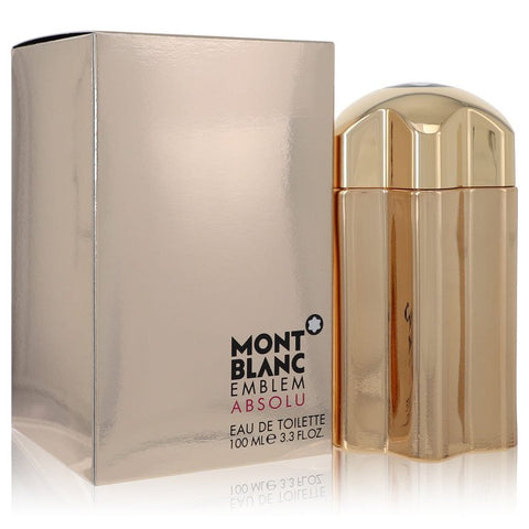 Montblanc Emblem Absolu by Mont Blanc Eau De Toilette Spray 3.4 oz for Men FX-540518