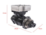 New Air Brake Compressor 3689649NX 3689649RX Replacement for Cummins ISX15 / QSX15 Engine 09747211