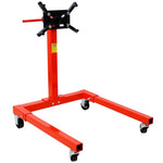 ZUN Engine Stand, 1500 LBS Motor Stand with 4 Wheels, 360 Degree Rotating Head & 4 Adjustable Arms,Metal W46565413