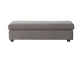 Enda Oversized Living Room Pillow Back Cuddler Arm Chair with Ottoman T2574P196962