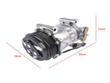 A/C Compressor w/ Clutch Fits for Chevy Blazer Tahoe Silverado 2500 GMC Jimmy C2500 C3500 K2500 85984112