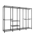 ZUN Wire Garment Rack Heavy Duty Clothes Rack,Closet Organizer Metal Garment Rack Portable Clothes 85070014