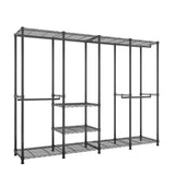 ZUN Wire Garment Rack Heavy Duty Clothes Rack,Closet Organizer Metal Garment Rack Portable Clothes 85070014