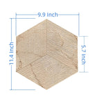 Hexagon Gold Yellow Beige Marble,natural marble, for wall,FS textured finished, 3D fluted marble, W1696P262336