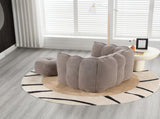 Soft Bean Bag Chair with High Resilient Foamfor living room and bedroom,Comfortable Square W1996P181886