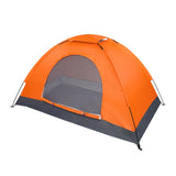 ZUN 1-Person Waterproof Camping Dome Tent Automatic Pop Up Quick Shelter Outdoor Hiking Orange 98933738