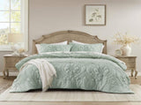 3-Piece King Comforter Set,Sage B035P408733