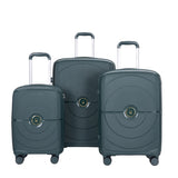 NEW Hardshell Suitcase Double Spinner Wheels PP Luggage Sets Lightweight Durable Suitcase with TSA W284P197039