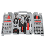 ZUN 186pc Tool Set Grey & Black 56533644