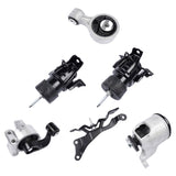 6x Engine Motor & Transmission Mounts Fit for Nissan Murano Quest 2009-14 Auto Trans 73046437