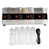 Electric Sauce Warmer Dispenser Jam Heat Preservation Machine 650ml 30-85&degC 110V 28712119