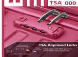 Luggage Sets 6 Pieces with Duffel Bags, Hardside Expandable Suitcases with Spinner Wheels TSA Lock, W3412P381206