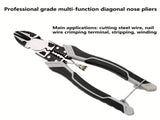 Two tiger pliers, five in one multifunctional pliers set, industrial grade with PVC handle, 35409782