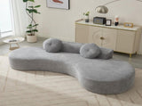 105.5''Curved Sofa, Modern Minimalist Sofa, Cloud Couch Sofa 3-4 W2108P196831