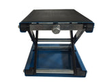1100lbs Steel Adjustable Scissor Lift for Motorcycles Blue 53055837
