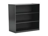 3-Shelf Bookcase with Adjustable Shelves,Black 68213683