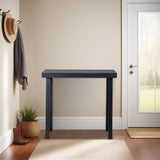 35.8 Inch Solid Wood Console Table for Entryway, Sofa Table Narrow Entryway Table for Hallway, 92527578