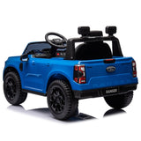 ZUN 12V Kids Ride On Car W/Parents Remote Control,Licensed Ford Ranger,2WD,Rear wheel suspension,Low W1396P147030