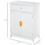 ZUN Bathroom Storage Cabinet White （Prohibited by WalMart） 02001708