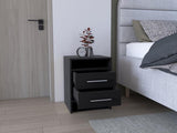 Greter 24" Two-Drawer Night Stand With open shelf B070P224229