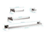 4- Piece Bathroom Hardware Set 84649351