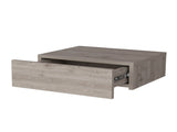 Light Gray Wall-Mounted Floating Nightstand B062P175153