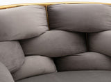 Luxury modern simple leisure velvet single sofa chair bedroom lazy person household dresser stool W117067861