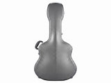 41" Folk Guitar ABS Molded Carrying Case Fits Most Acoustic Guitars Microgroove Grayish Blue 59331234