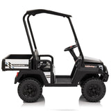 24V XL Kids Electric Ride on Truck w/RC - Spacious 20in Wide Seat, Removable Sunshade, Dual-Motor W1578P204023