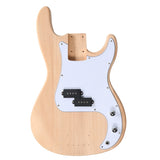 DIY 4 String GP Style Electric Bass Guitar Kits with Mahogany Body, Maple Neck and Accessories 18785308