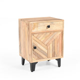 Solid Wood Nightstand N758P194731X