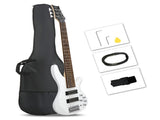 44 Inch GIB 6 String H-H Pickup Laurel Wood Fingerboard Electric Bass Guitar 52936419