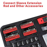 599 PCS Home Tool Set Kit, Auto Repair Tool Kit with Rolling Tool Box, Mechanic Tool Sets with 21V 98608962