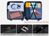 Premium PP Travel Luggage Set , 3-Piece TSA Lock Suitcase Ensemble 20, 24, and 28 Inch Sizes N726P460073N