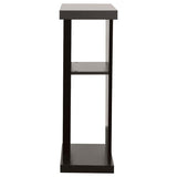 Cappuccino 2-Shelf Console Table B062P153906