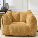 Sofa chairs with highly resilient foam for living rooms and bedrooms, comfortable square lazy, W1996P252269