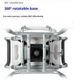 360 Degree Shower Chair Swivel,Portable Seat with Armrests and Back, Adjustable Height Seat for 35455994