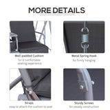 2 seats Outdoor Patio Swing Chair 65022294