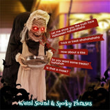 Halloween Standing Greetings Old Lady Decoration 29745196