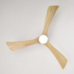 ZUN 52" Ceiling Fan with Lights Remote Control,Quiet DC Motor 3 Blade Ceiling Fans 6 Speed W1592122611