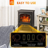 Electric Fireplace Heater LED Flame Fireplace Stove 20133471