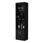 ZUN Lowa Bar Cabinet multistorage with wine storage B128P189928