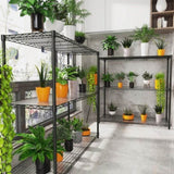 3 Tier Wire Shelving Unit, 1050 LBS NSF Height Adjustable Metal Garage Shelves, Heavy Duty W155091053