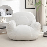 Bean Bag Chair with Filler, Bean Bag Sofa with Tufted Soft Stuffed Filling, Fluffy and Lazy Sofa, 49713125