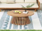 Acacia Wood Patio Coffee Table N770P234486T